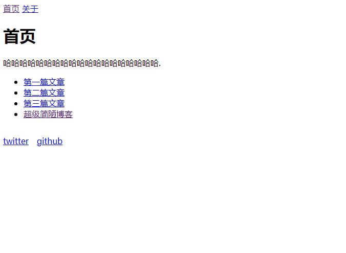 超级简陋的大佬博客